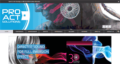 Desktop Screenshot of proactsolutions.co.za